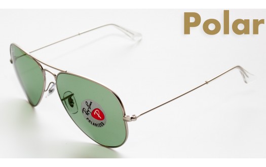 Ray-Ban Aviator Polar Special Series Polarised (RB3025 019/O5 58mm) saules brilles